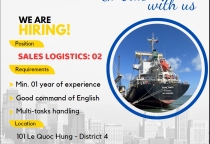 TUYỂN DỤNG NHÂN VIÊN KINH DOANH LOGISTICS