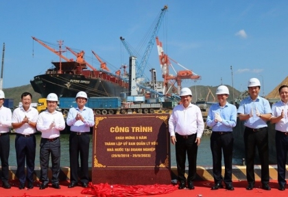 HOÀN THÀNH NÂNG CẤP BẾN SỐ 1 CẢNG QUY NHƠN, SẴN SÀNG ĐÓN TÀU LỚN